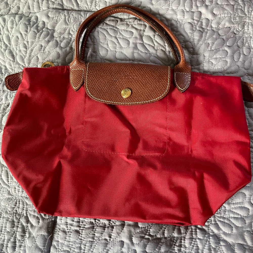 Longchamp bag 12” across